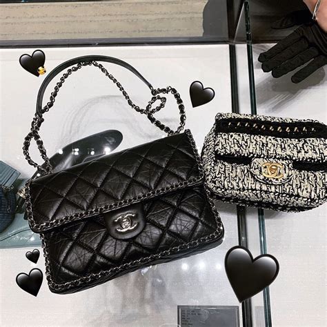 Chanel fan bag